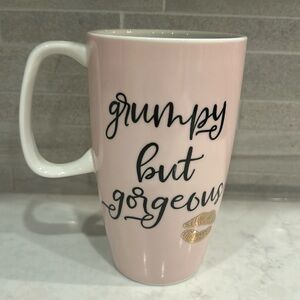 Grumpy but gorgeous tall coffee mug